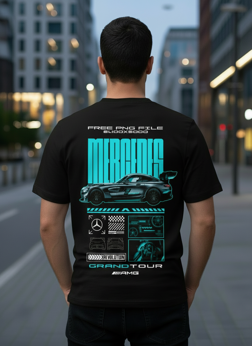Mercedes AMG Grand Tour Graphic Tee