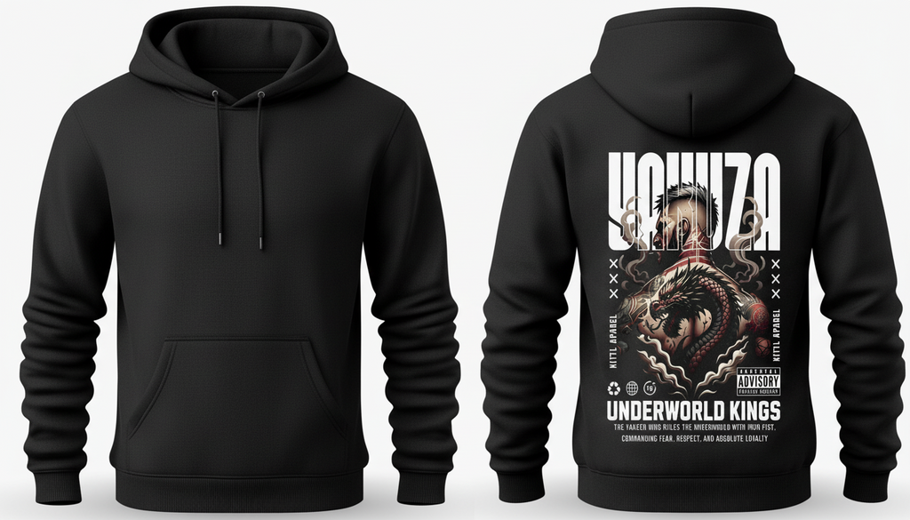 Yakuza Underworld Kings Graphic Hoodie