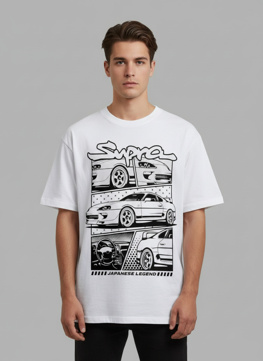 Toyota Supra JDM Legend Graphic Tee