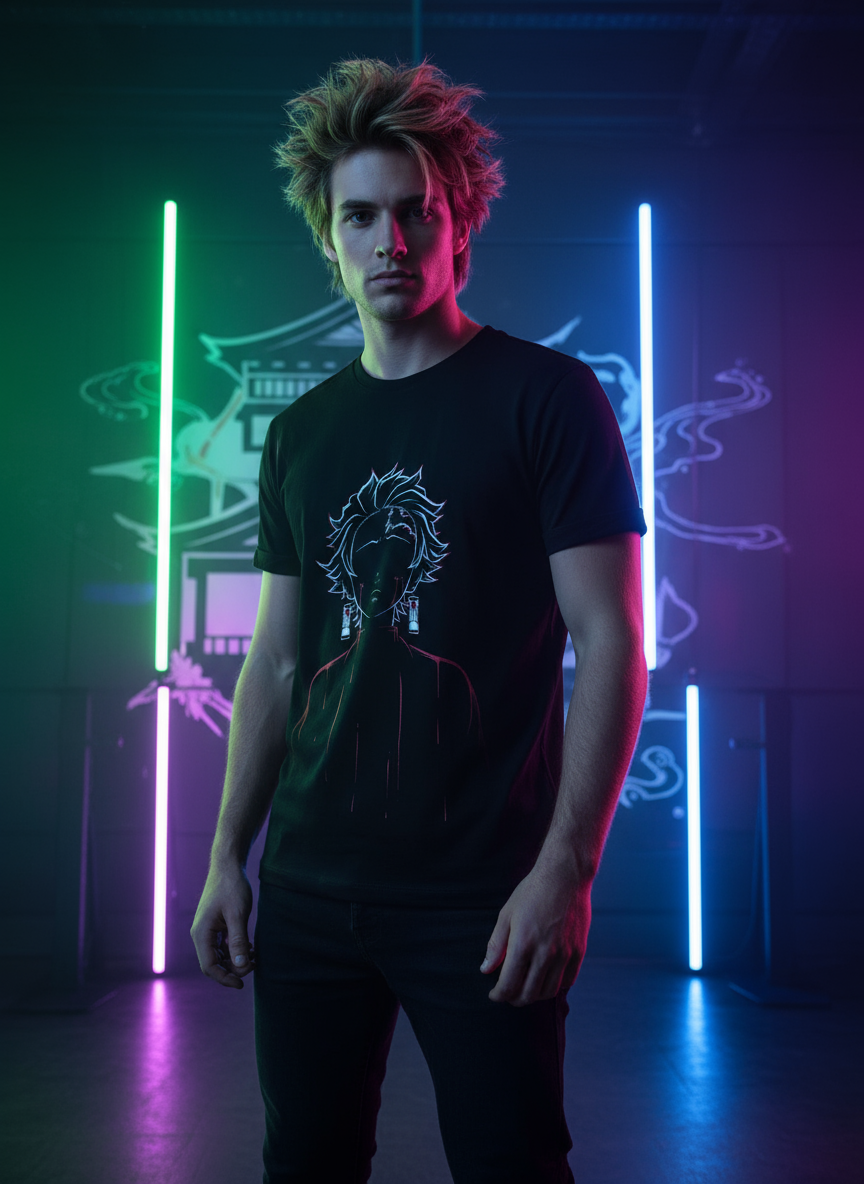 Tanjiro Anime T-Shirt Product Image